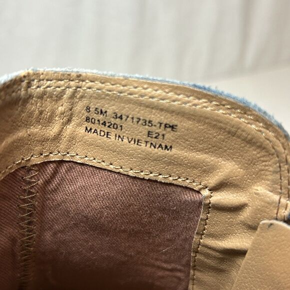 FRYE Judith Zip Leather Bootie Women's SZ 8.5 Gray Suede - Picture 5 of 7